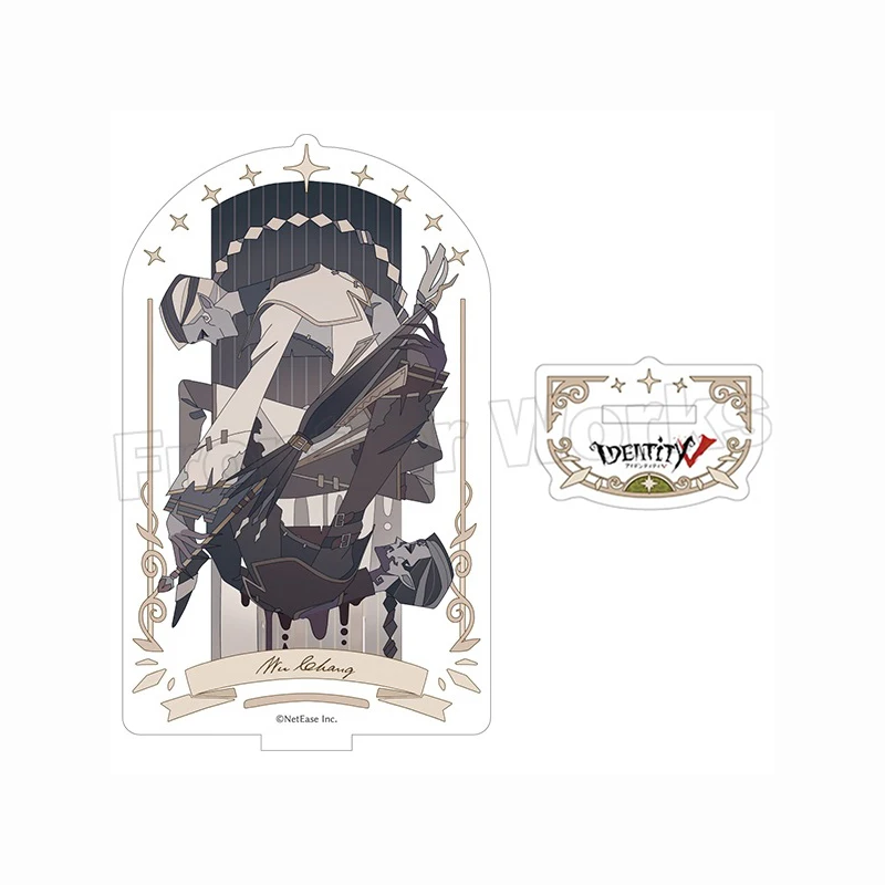 Anime Game Identity Ⅴ Edgar Valden Hastur Norton Campbell Emma Woods Embalmer Grave Keeper Etc.15cm Upright Card Display Gift