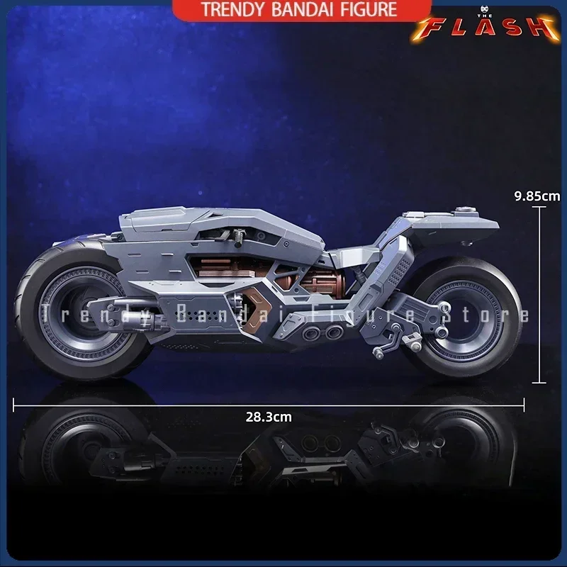 MODOKING DC Flash Batman Ben Affleck New Suit Motorcycle Batmobile 1/12 Assembly Movie Model  Action Figure Doll Toy Gift