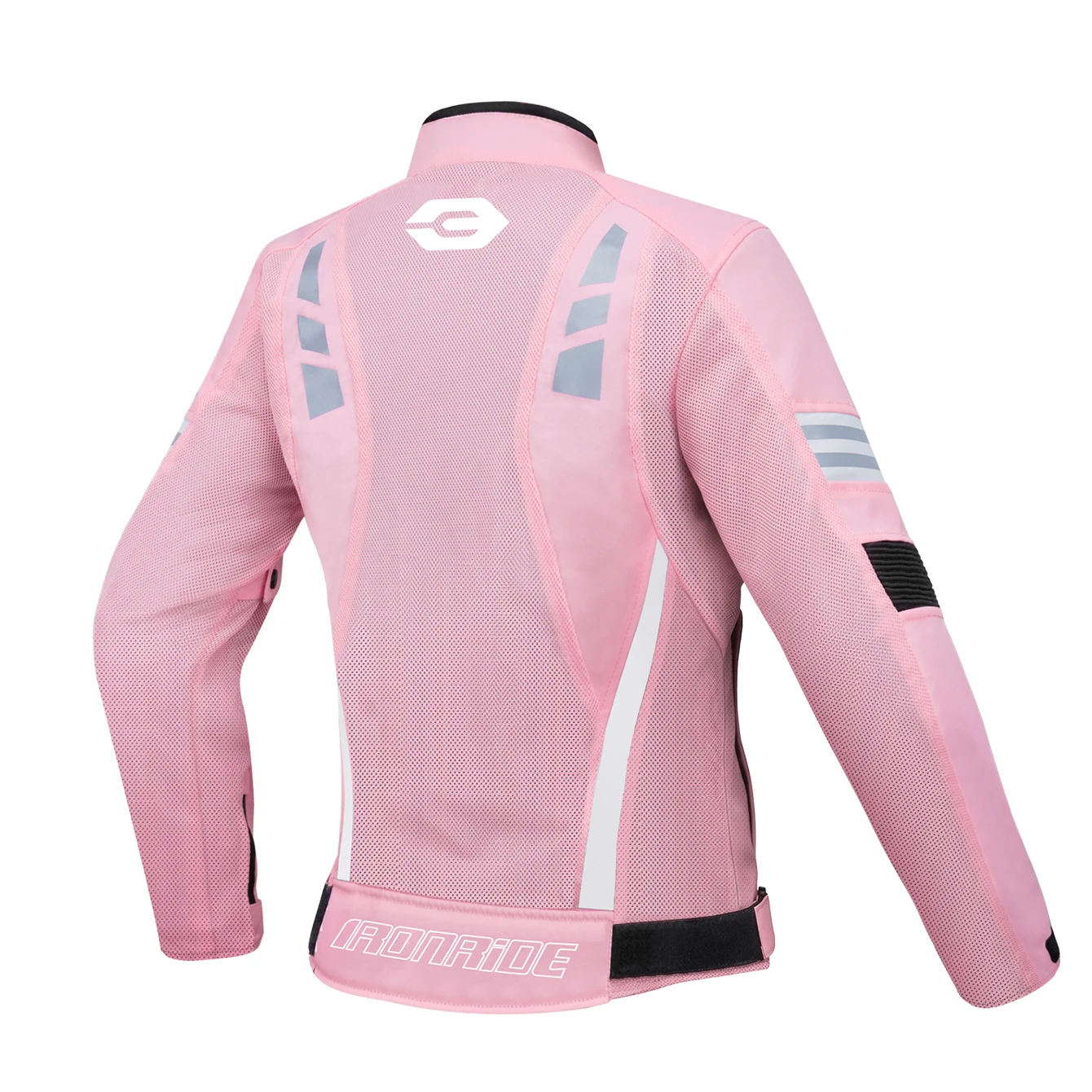 Women's Motorcycle Jacket Summer Moto Clothes Breathable Mesh Textile Motorbike Jackets Adjustable Fit with Removable Protector