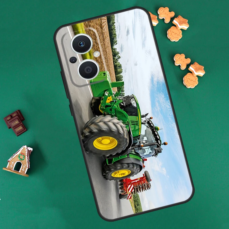 Farm Vehicle Tractor Case For OPPO Reno 10 Pro 4Z 5Z 8T 4 5 6 7 8 Lite OPPO Find X6 Pro X3 X2 Neo X5 Lite Cover