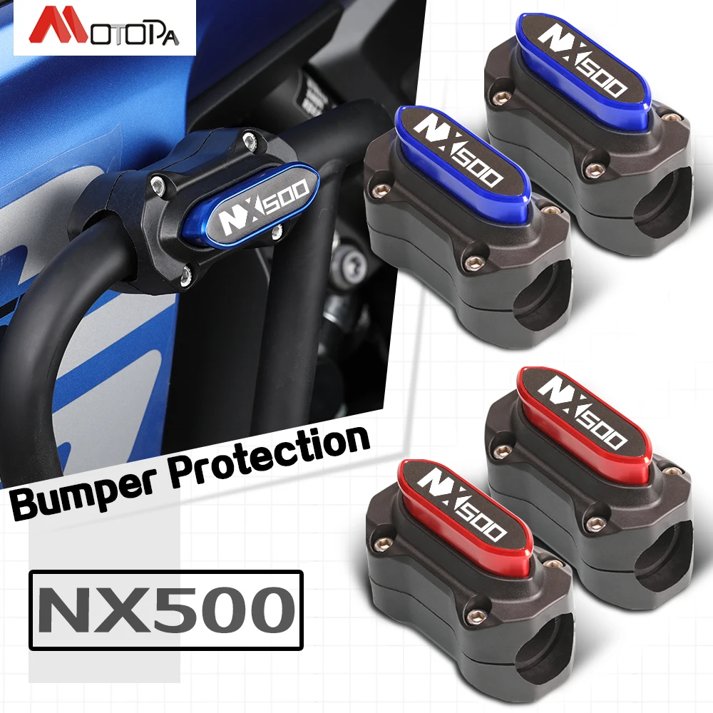 For Honda NX500 NX 500 2023 2024 Motorcycle NX 500 2023 bumper trim block engine protection accessories