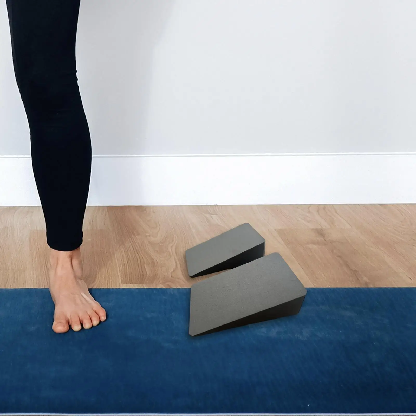 High Density Yoga Wedge Blocks Foot Incline Board Workout Slant Brick for Pilates Indoor Body Stretch