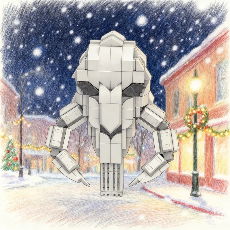 

248pcs MOC UCS Mandalorian Mythosaur Skull Star Battle Model Building Blocks Architecture Christmas Gifts Toys Education Brick
