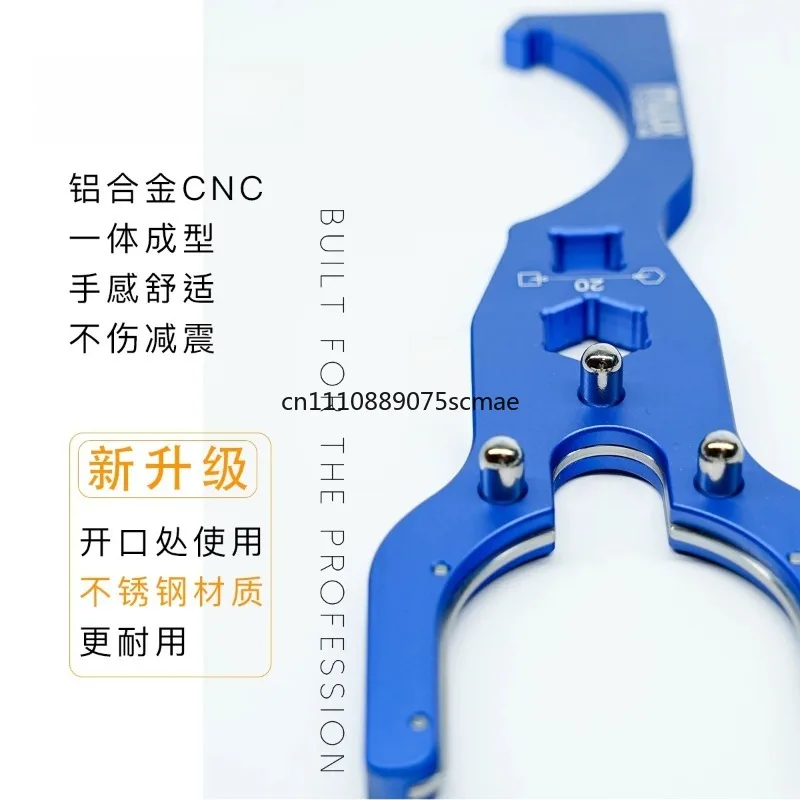 2nd Gen TTX Rear Shock Absorber Maintenance Tool 3‑in‑1 Multi‑Purpose Wrench For Ducati V4S R1M