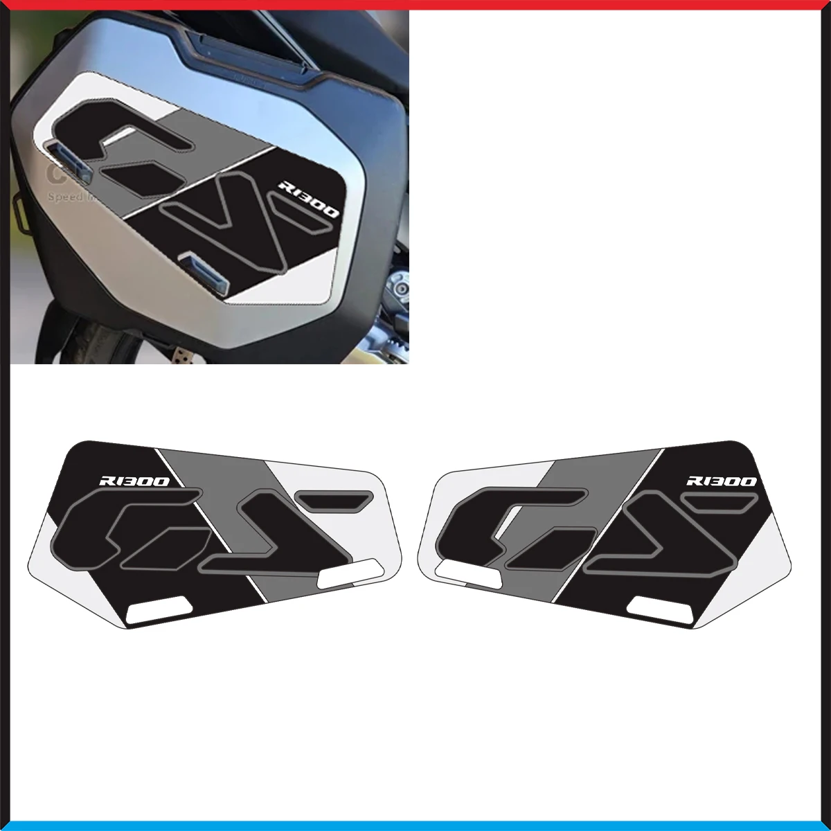 Motorcycle Trunk Sticker Decals for BMW R1300GS R1300 R 1300 GS 1300GS 2023 2024 Accessories Suitcase Stickers