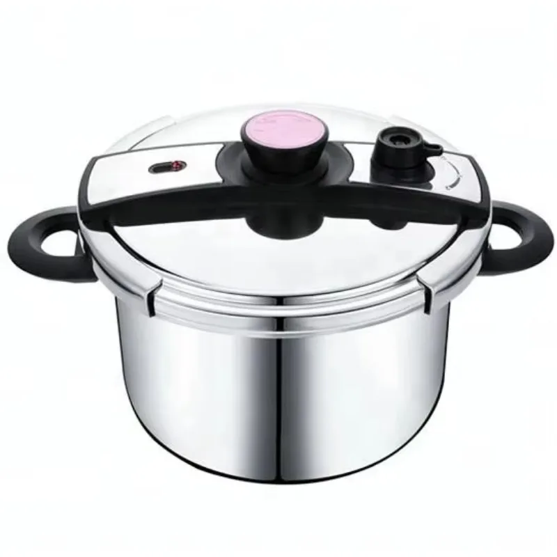 2021 Fashionable Newest Design Stainless Steel Pressure Cooker With Clamp System