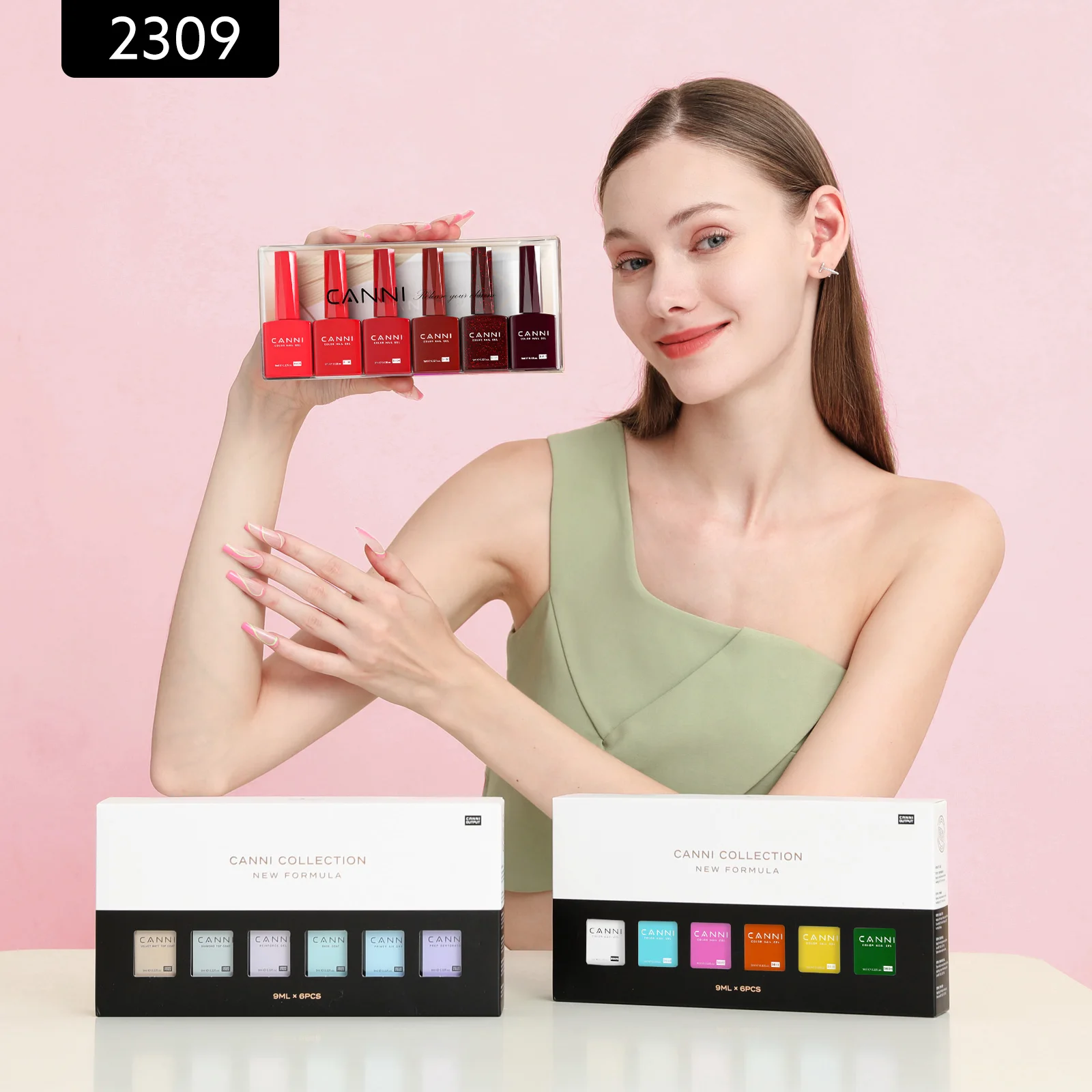 9 ml CANNI Cat Eye Nagel-Gel-Nagellack-Set, TPO-FREI, Soak Off UVLED Diamond Sparkle, wunderschöne Farbe, semi-permanent, EU-Standard-Gel-Nagel – Detail 30