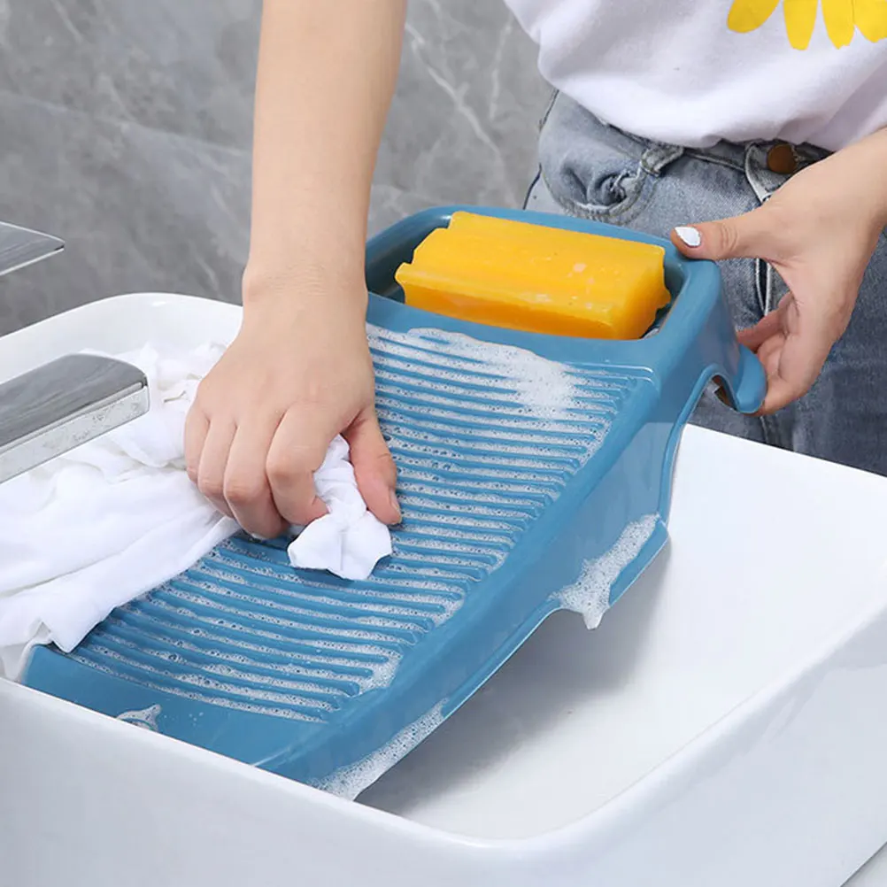 

Thickened Anti-Slip Washboard for Laundry Handwashing Household Cleaning Strong Scrub Board for Underwear
