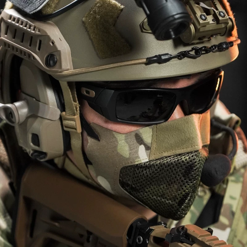 DMGear Tactical Face Mask Anti-Fog Sport Mask Hunting Gear Equipment Paintball Accessory Airsoft Comfortable Breathable