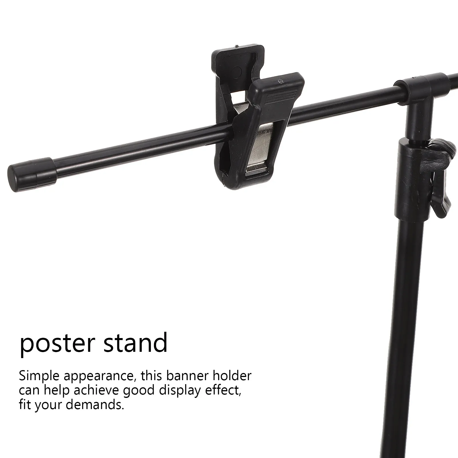 Sturdy T Shaped Adjustable Poster Stand for Posters Signs Banner Display in Stores Supermarkets Offices Advertising Stand Banner