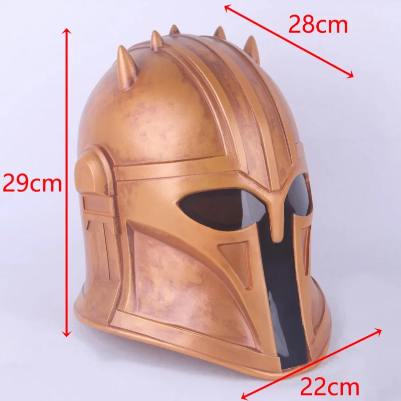 Star The Armorer Helmet Wars Female Mandalorian Armorer Helmets Cosplay Mask Helmet PVC Masks