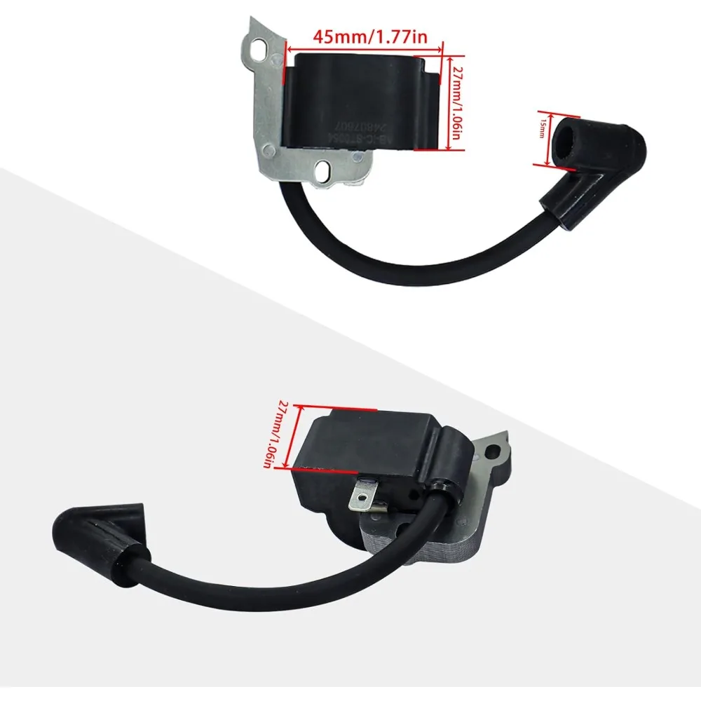 ملف الإشعال البديل Stihl لمحركات التشذيب FS38، FS55، FS45، FS46، FC55، HL45، HS45، KM55، MM55