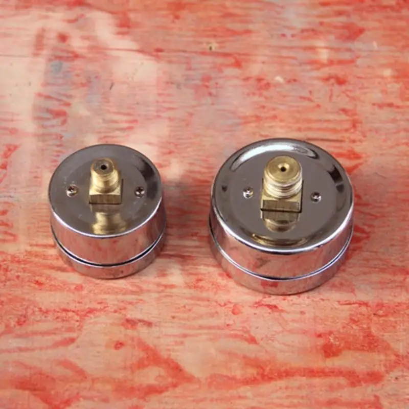 

E1PD Upgraded Air Pressure Gauge Center Back Mount 1/4"/1/8" Thread 0-12 BAR