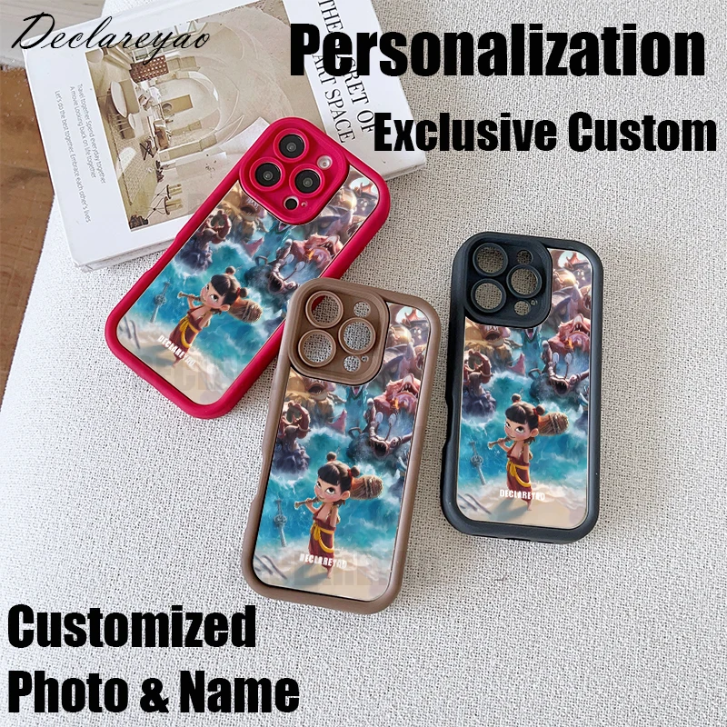 

Personalized DIY Customized Photo Custom Case For Apple iPhone 7 8 Plus 11 Pro X S Xs Max XR SE 6 6S Cover Picture Silicone Soft