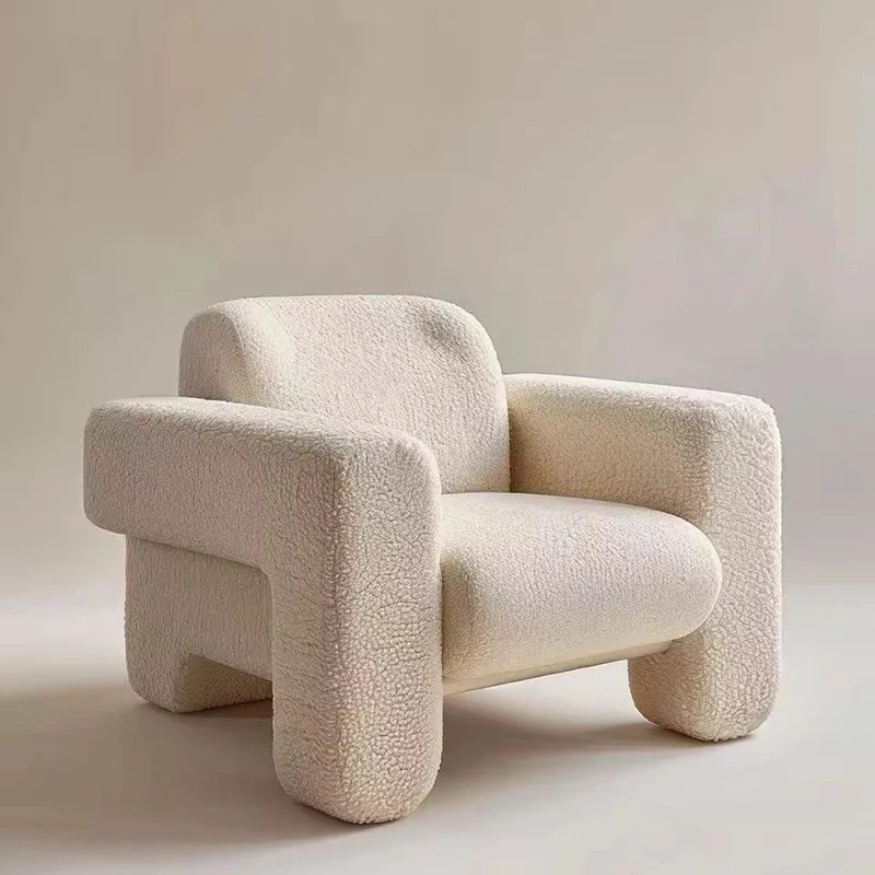 Luxury Single Living Room Sofa Vintage Modern Nordic Cute Couch Living Room Corduroy Ergonomic Puff Woonkamerbanken Furniture