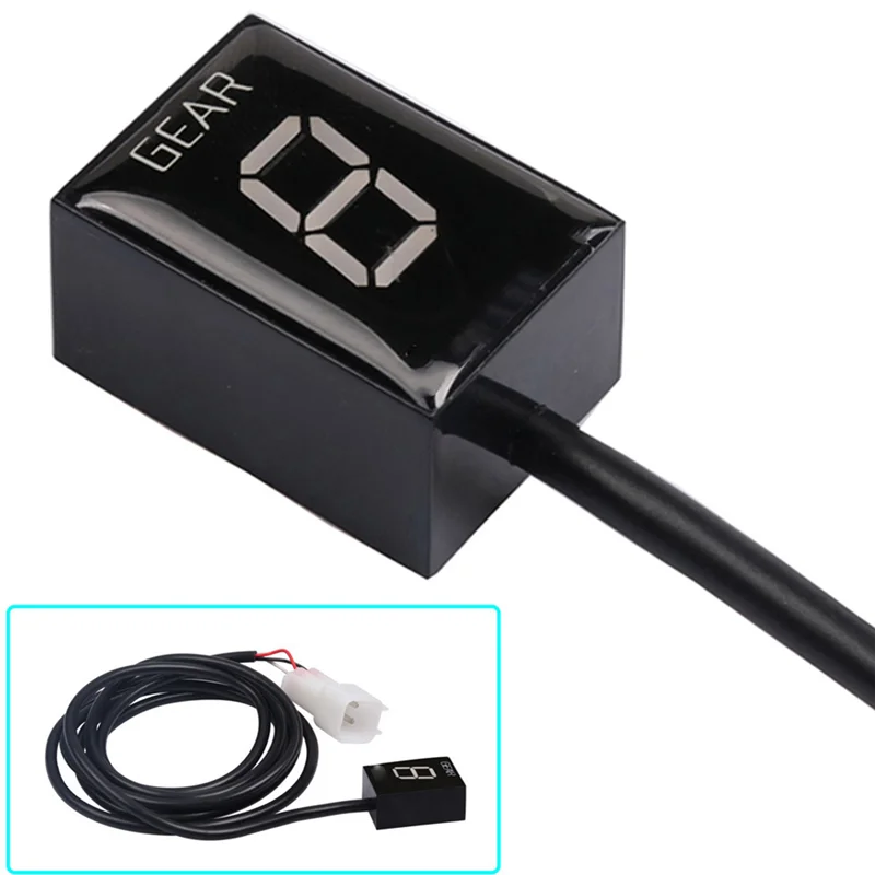 دراجة نارية لكاواساكي ZX-6R ZX-10R Z1000 نينجا 250R 400R 650R 2003-2014 والعتاد مؤشر رصد شاشة الكريستال السائل الأحمر #5