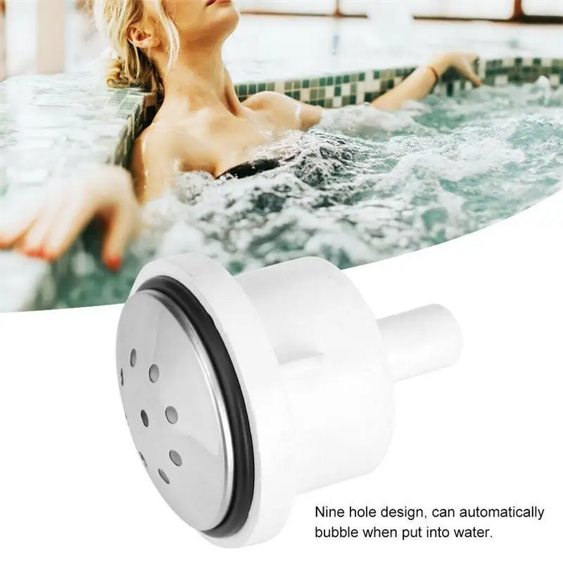 [Bathtub Air Jet With Nine Hole Configuration For Spa Massage Pool Air Bubble Function For Swimming Pools]
