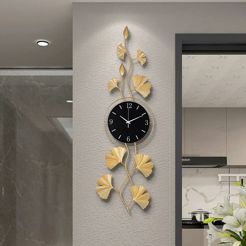 Creative Restaurant Wall Clocks Nordic Minimalist Fashion Design Wall Watch Art Mural Modern Reloj De Pared Room Decorations