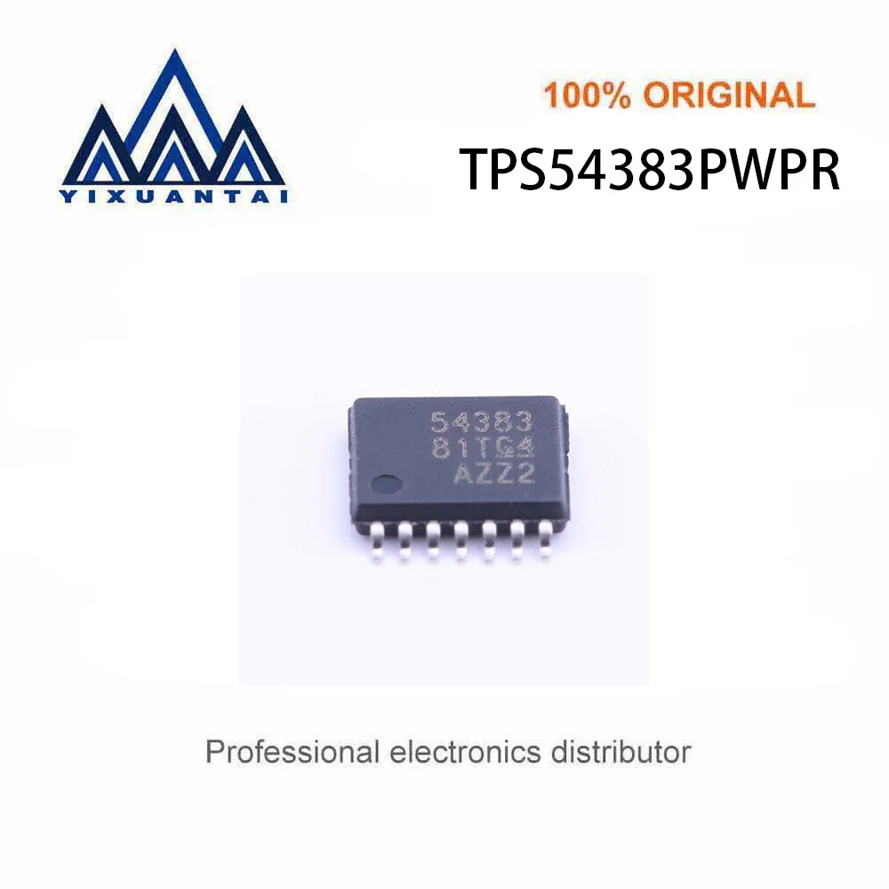 

5pcs/Lot TPS54383PWPR TPS54383PWPRG4 TPS54383PWP Marking 54383【IC REG BUCK ADJ 3A DL 14HTSSOP】New