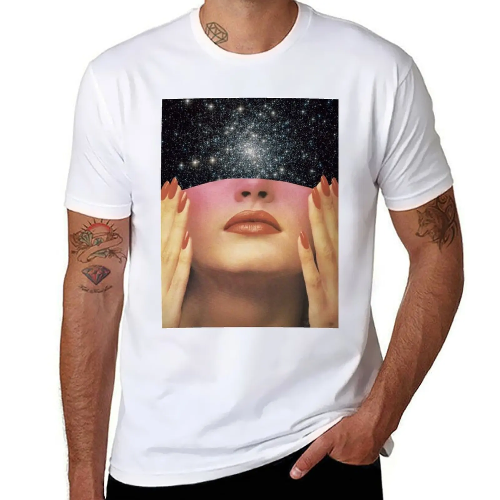 

cover up T-shirt hippie clothes blacks mens cotton t shirts