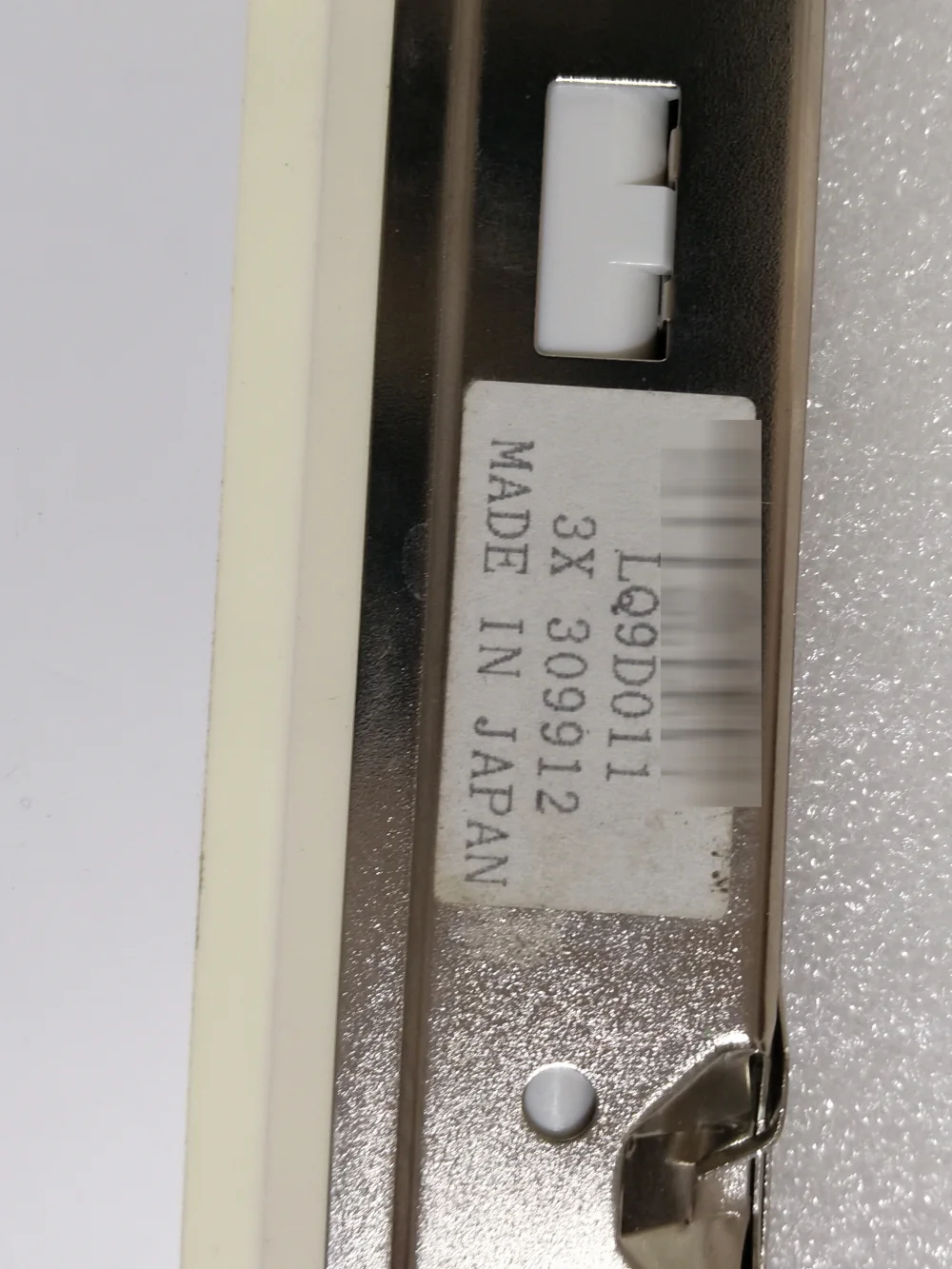 8,4 polegadas LQ9D011 Fanuc 18-T Painel de exibição de tela LCD de sistema antigo