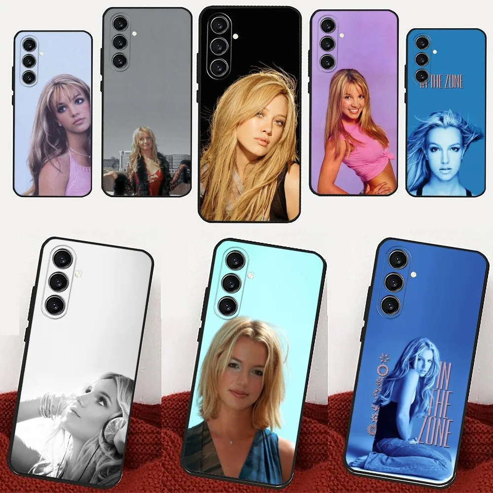 Singer B-Britney Spears  Phone Case For Samsung Galaxy A13,21s,22,31,32,52,53,71,80,91 Black Soft Cover