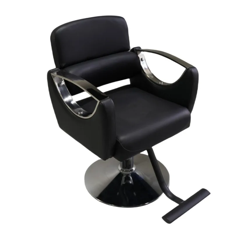 Barber shop chair Hair salon Hair salon Perming and dyeing Rotating and lifting Modern simple hair Beaut