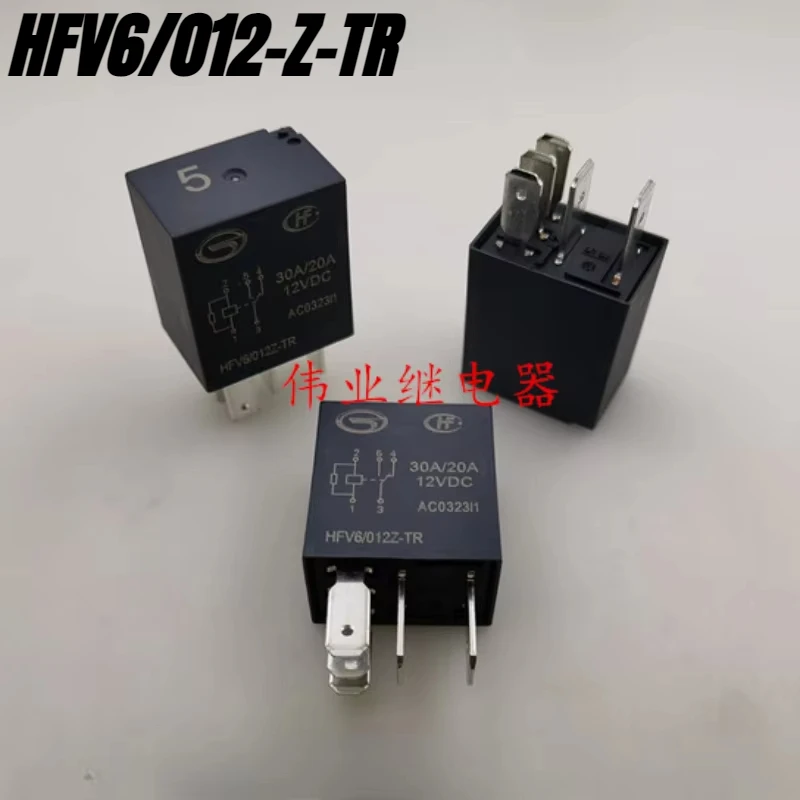 （Brand New Original）1pcs/lot 100% original genuine relay:HFV6 012H-TR 012-Z-TR HFV6-G/12-HT-R Automotive relay