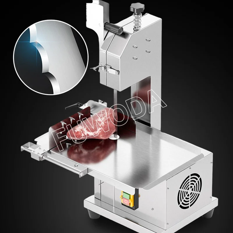 Electric Meat Cutter Stainless Steel Bone Cutting Machine Full Automatic Bone Cutter Bone Saw Bone Sawing Machine