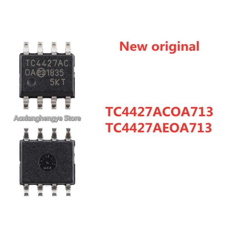 5PCS TC4427ACOA713 TC4427AC TC4427AEOA713 TC4427AE SOP8 1.5A dual high-speed power MOSFET driver chip