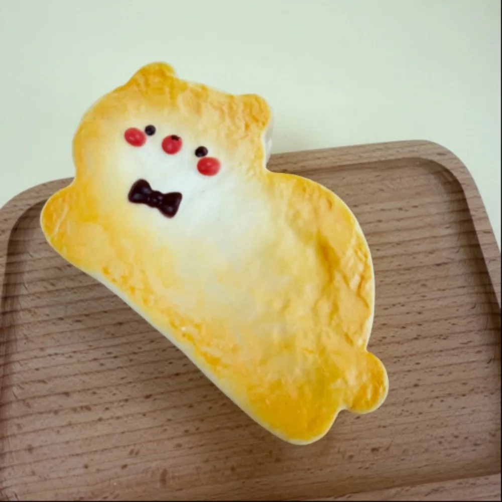 Slow Rebound Simulation Bread Pinch Photo Props Stress Relief Squeeze Stress Toy Hand Relaxation Realistic Food Fidget Toy