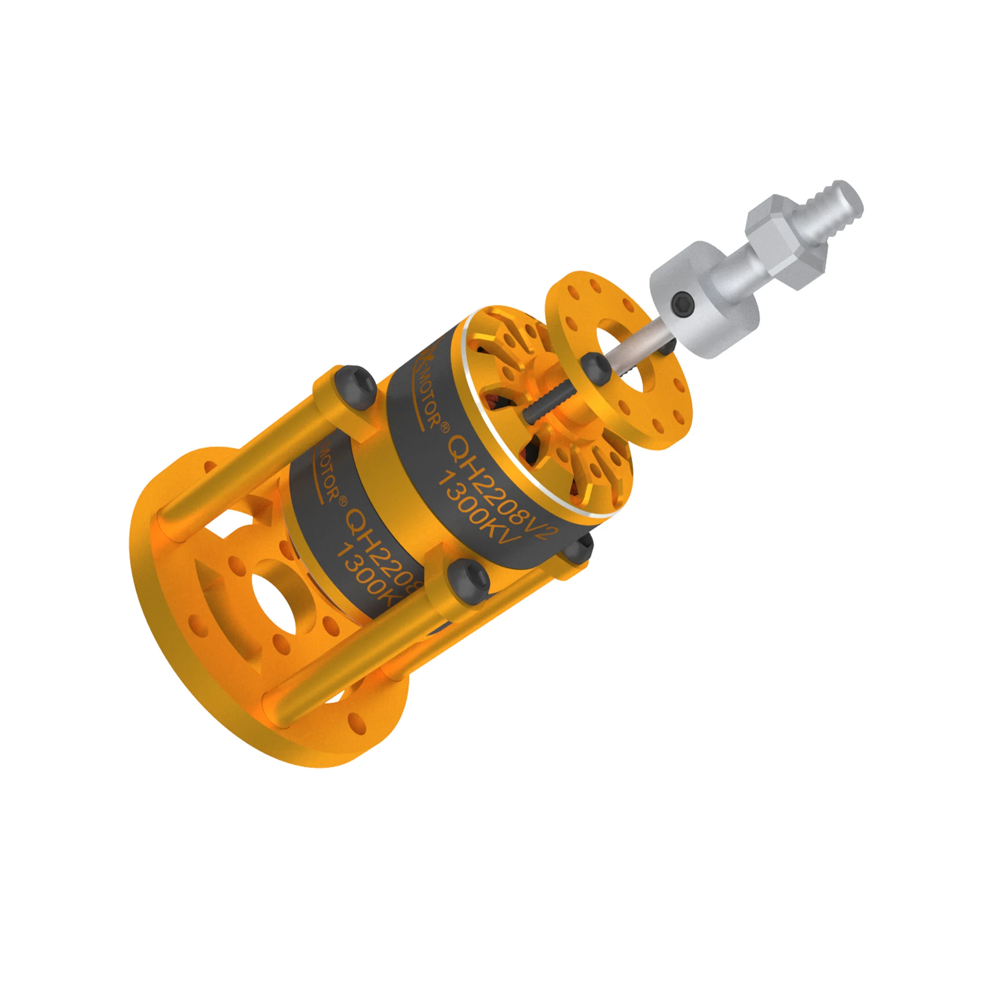 QX-MOTOR Contra Rotating Motor 1300KV QH2208V2 Coaxial Double Propeller Brushless Motor 30A ESC 2-3S & Nylon Propeller 9047 - Image 6