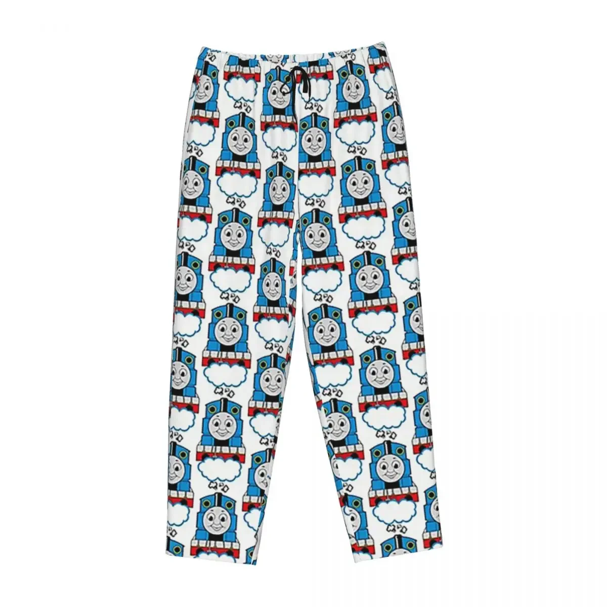 

Custom Thomas The Train Women Pajama Pants Lounge Sleep Sleepwear Bottoms with Pockets