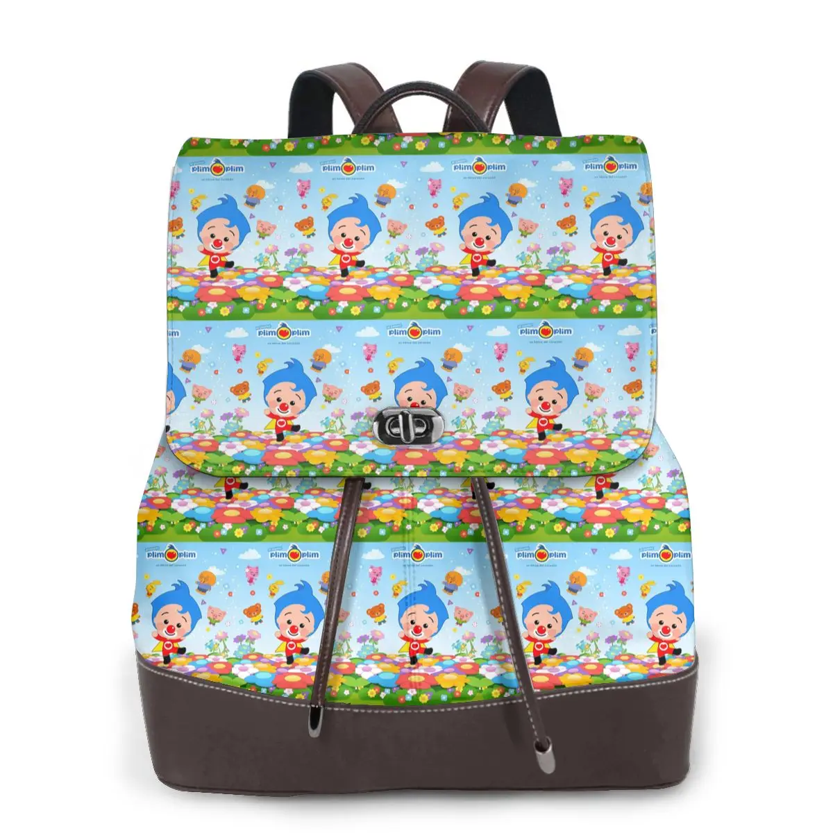 clown-plims-bookbag-school-student-bags-hiking-travel-daypack-for-women-fashion-derma-backpack