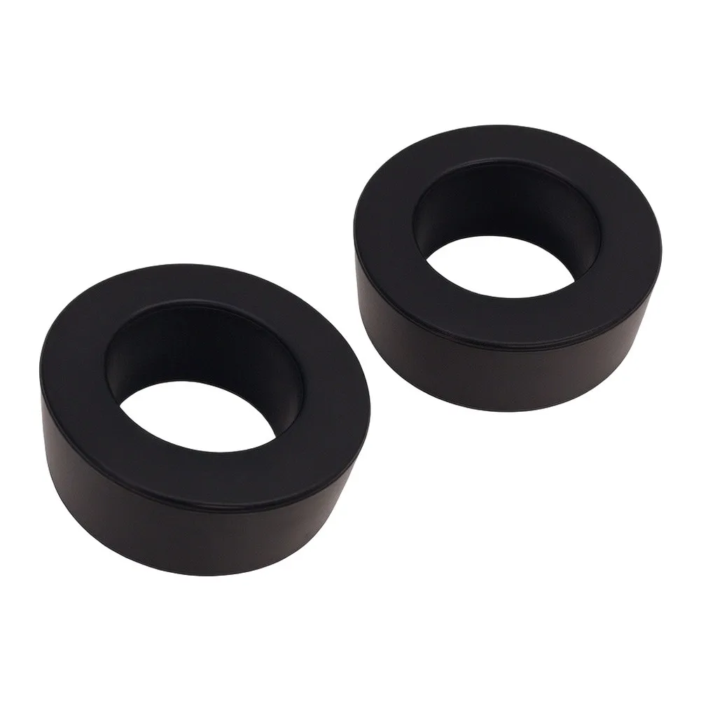 Black Rubber Sleeve Set 2pcs 30mm for Barbell Weight Plate Holder Storage Peg Protector Gym Shock Absorbing Accessory