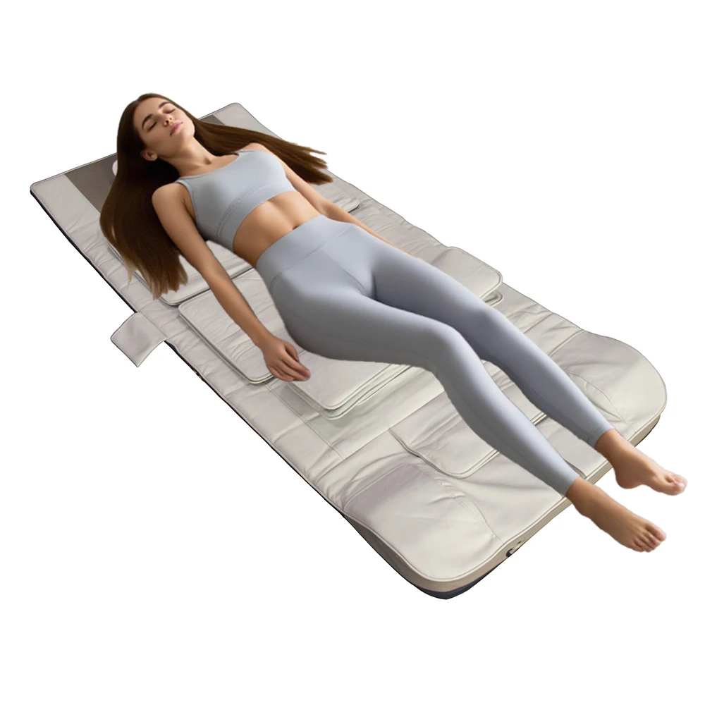 Spa Relax Electric Full Body Air Compression Massage Mattress Portable Mat For Neck Back Waist Leg Massage Wholesale Custom