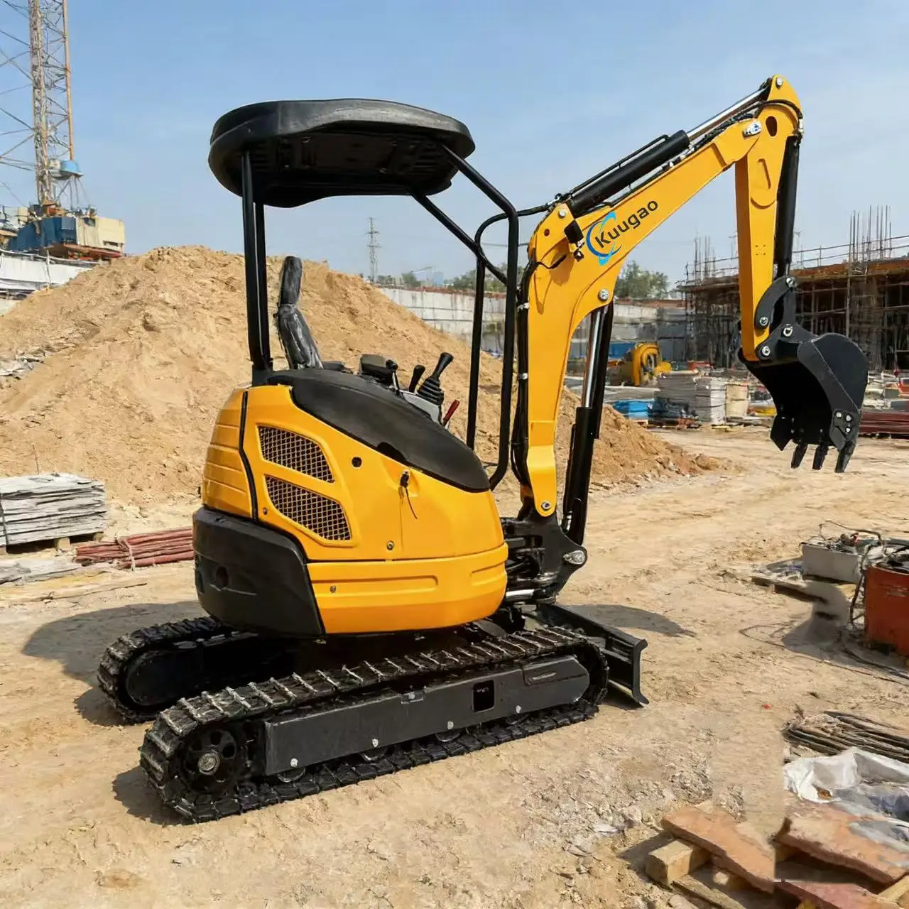 

Mini Excavator for Sale China Cheap Excavator 1 TonEuro 5 Kubota Engine 2 Ton Crawler 1.8 Ton 3 T Bagger Farm for Sale Cheap