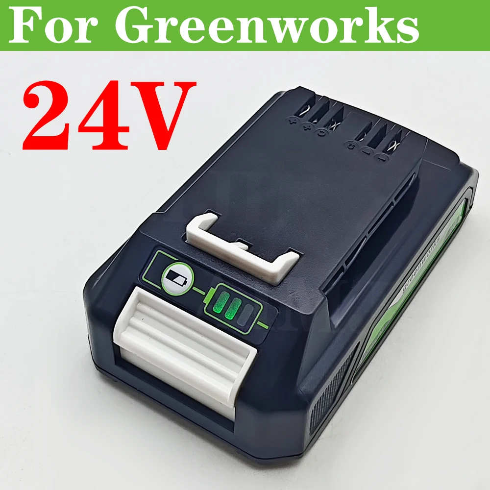 for Greenworks 24V Power Tools  3000mAh Lithium-ion 24V Battery 29842 29852 29322 20362 MO24B410 MO48L4211