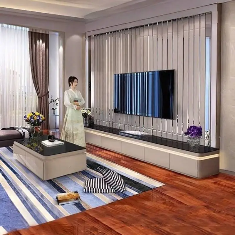 

Simple European Tv Cabinet Natural Minimalist Small Black Tv Cabinet Designer Vintage Unique Muebles Para Hogar Furniture Home