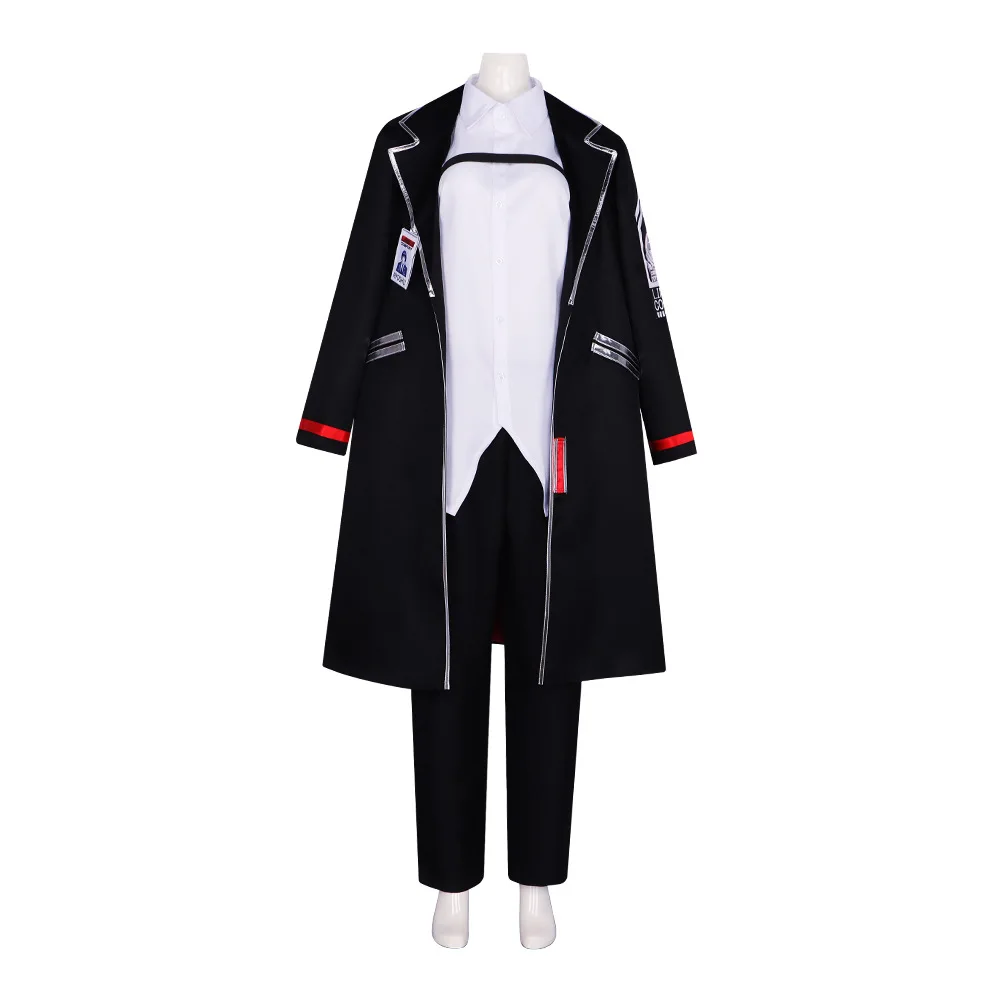 LIMBUS COMPANY Cosplay Anime RyoShu Cosplay Costume Trench Uniforms Suit Halloween Party Men Women Clothes Uniforms Prop