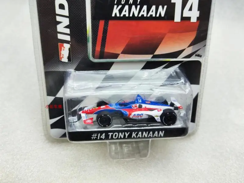 GREENLIGHT-Tony Kanaan Diecast Metal Car Model, 1:64, 2019 NTT - #14