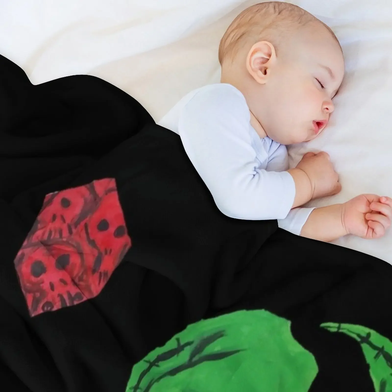 Oogie Boogie Throw Blanket Plaid Picnic Bed Fashionable Extra Large Throw Blankets