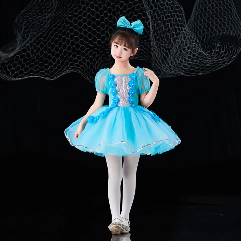 

Детская одежда, трико для девочек, платье, балетная пачка, танцевальная одежда, праздничная детская одежда, сценические костюмы, представление принцессы феи