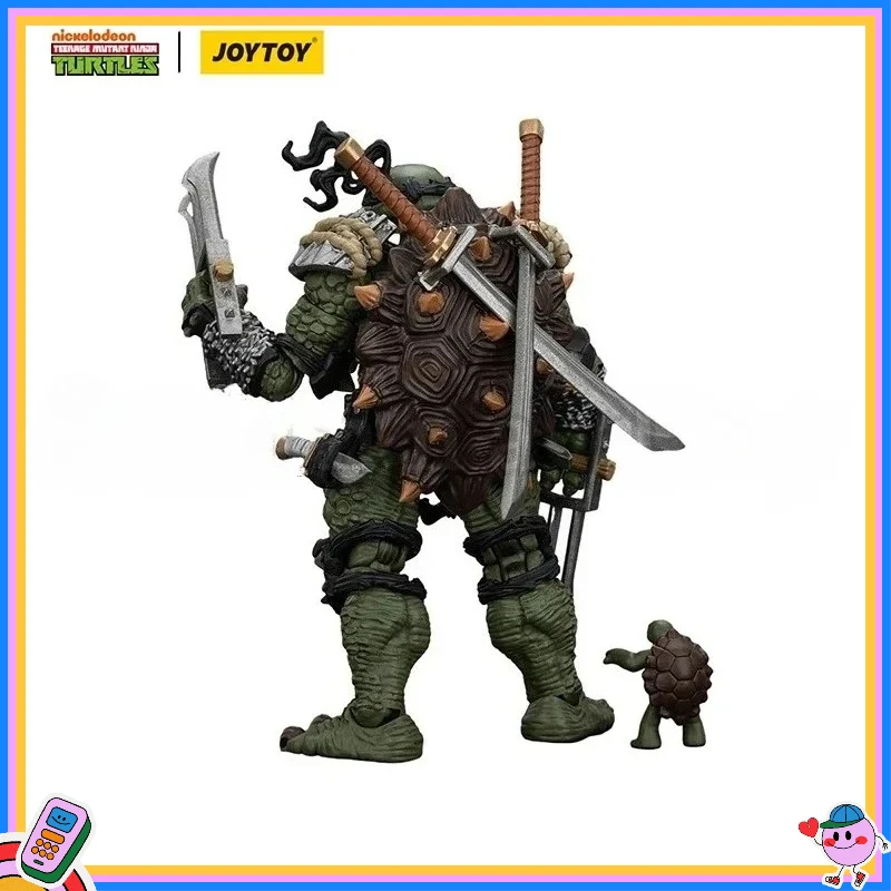 

Оригинальная фигурка JOYTOY 1/18, черепахи, Slash Tokka, аниме-модель, игрушки для мальчиков, подарки, оригинальная коробка, экшн-фигурка, игрушка
