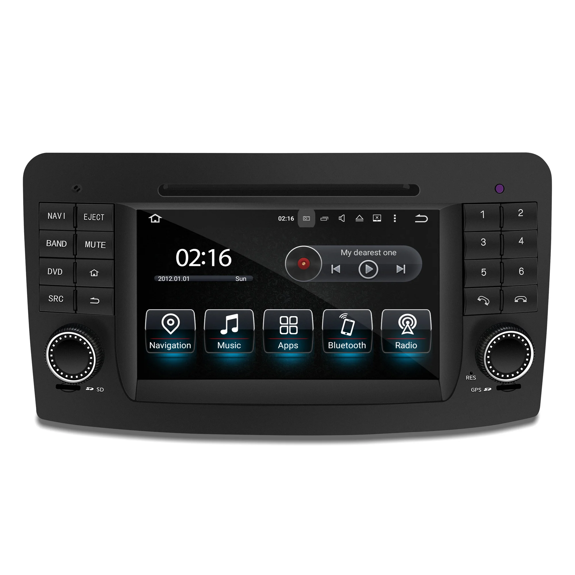 

Wit-Up Android Radio for Mercedes Ml W164 Gl X164 Car Stereo Upgrade 7Inch TouchScreen CarPlay Andriod Auto Autoradio Head Unit