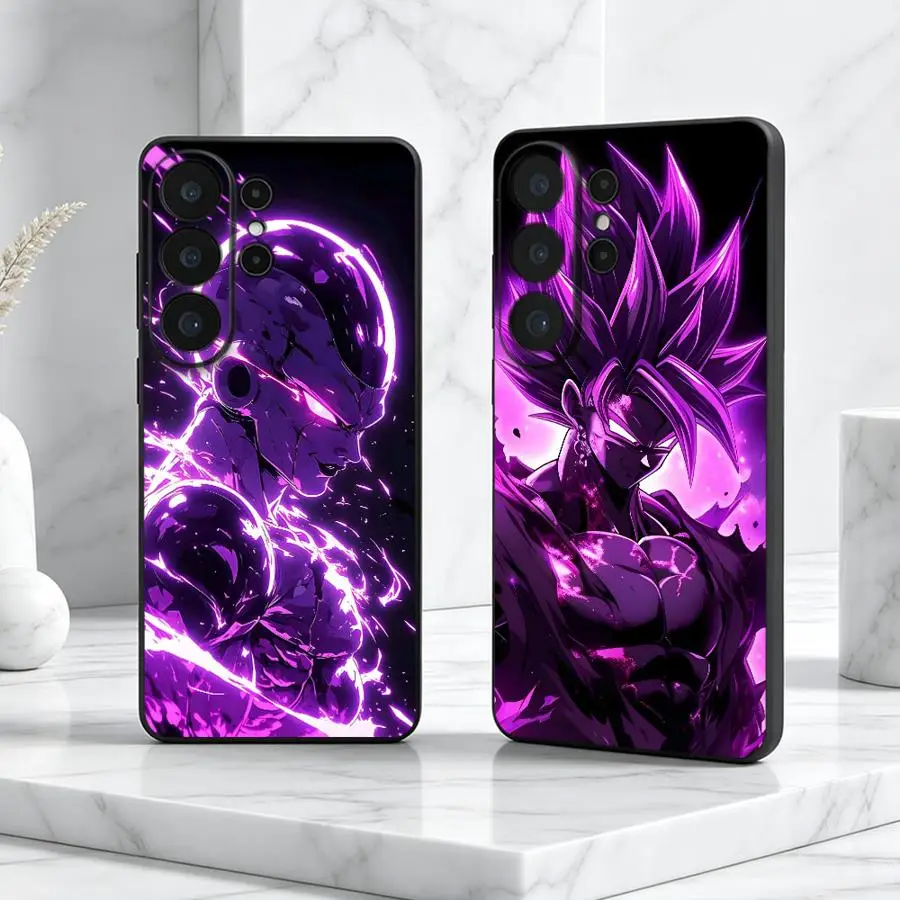 Phone Cover Case for Samsung Galaxy S26 S24 S21 FE Ultra S26+ S25 S24+ S23 Note 10 20 S20 S25 Plus Cool Son Go-Kus Frieza Cell