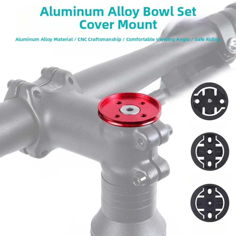 

For Garmin Edge Series Aluminum Bike Headset Computer Mount For Bryton For Wahoo Bike Bicycle Accessories