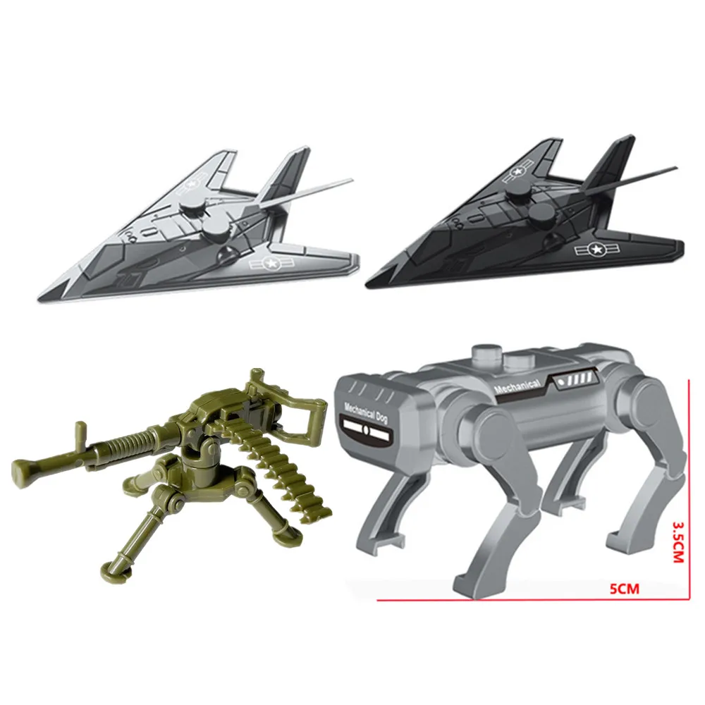 Weltkrieg Flugabwehrgeschütz Raketenartillerie Militär Armee Krieg Soldat MOC Modellbausatz Bausteine Spielzeug für Kinder – Detail 8