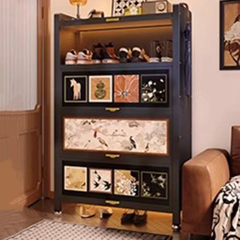 

Organizer Storage Shoe Cabinet Closets Armables Display Cupboard Living Room Shelves Shoe Shelf Show Zapatero Home Products