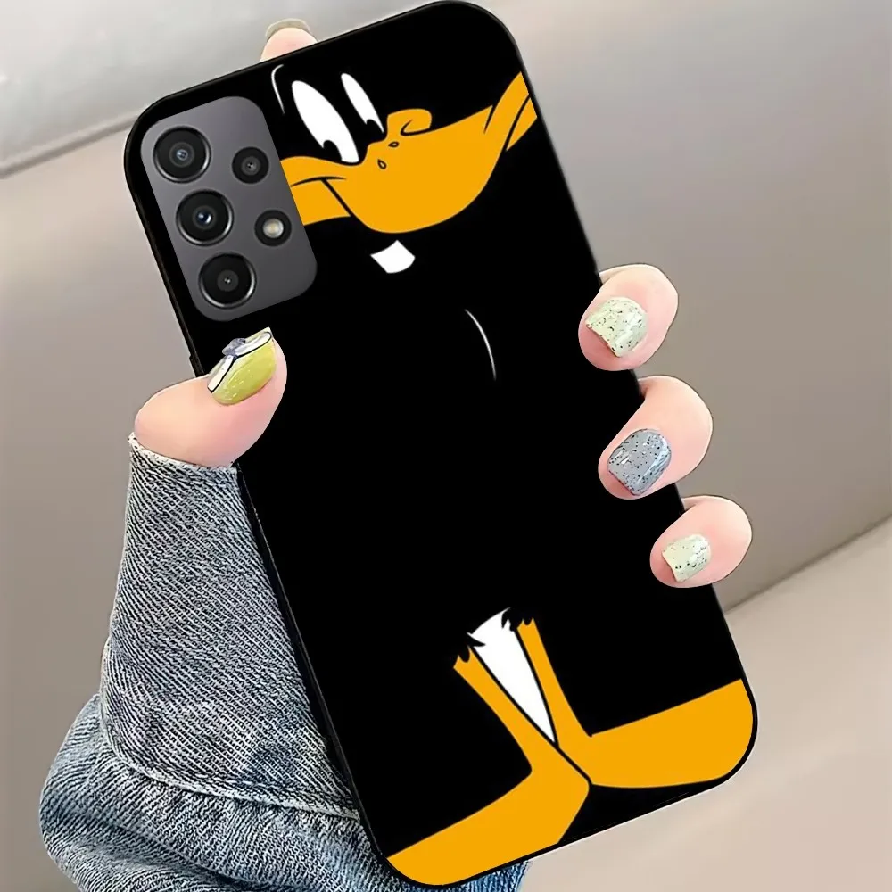 Cartoon Daffy Duck Phone Case For Samsung Galaxy A52 A53 A71 A30 S A72 A73 A80 A91 Shell